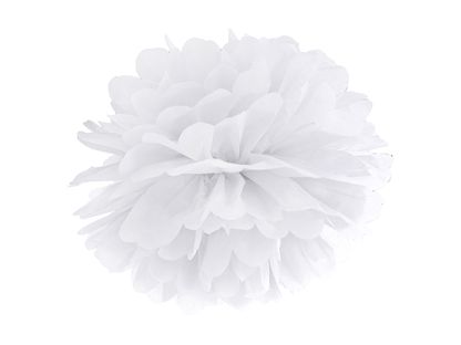 Pom pom gömb fehér 35cm